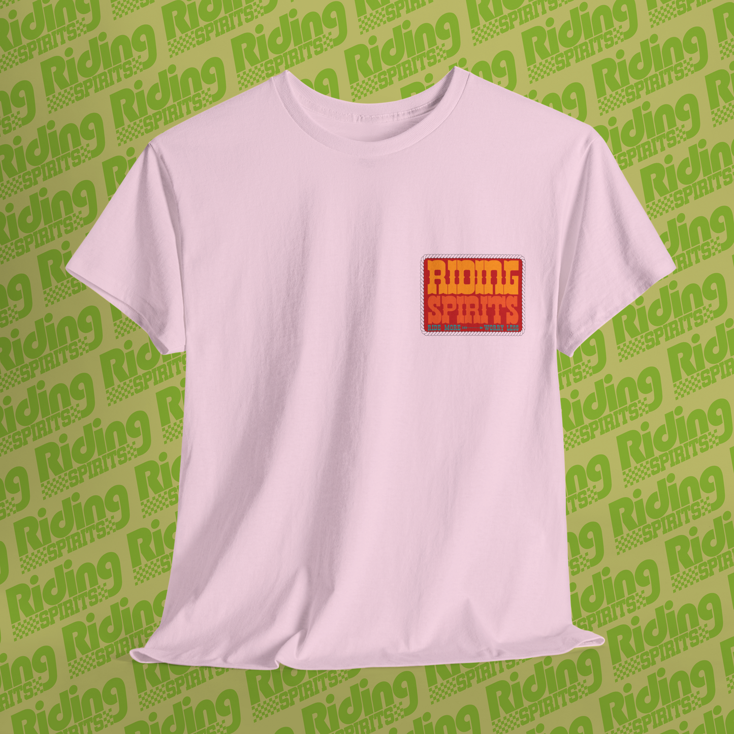 Ride More Worry Less Dirt Vision Short Sleeve T-Shirt