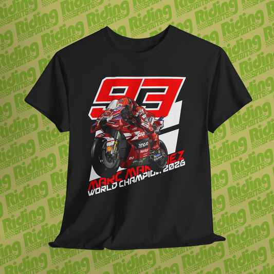 MM  GP World Champion 2026 Short Sleeve Tshirt