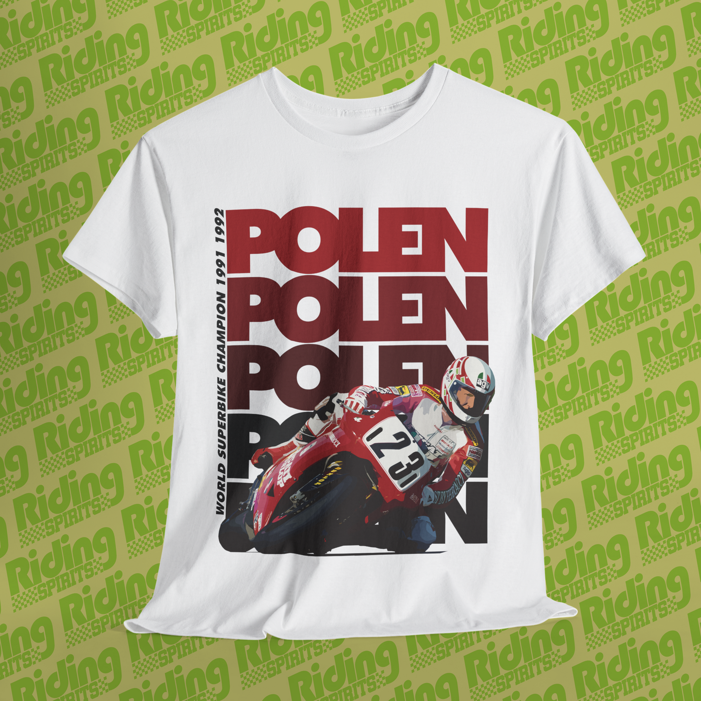 Moto Heroes Series, Polen World Superbike Champion Short Sleeve T-shirt