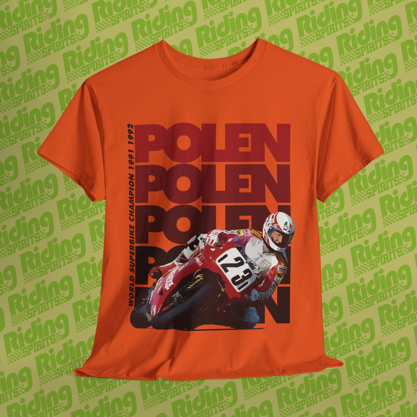 Moto Heroes Series, Polen World Superbike Champion Short Sleeve T-shirt