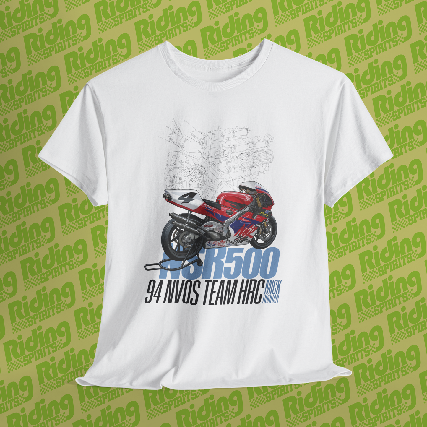 1994 NV0S Nsr500 World Champion Short Sleeve T-shirt