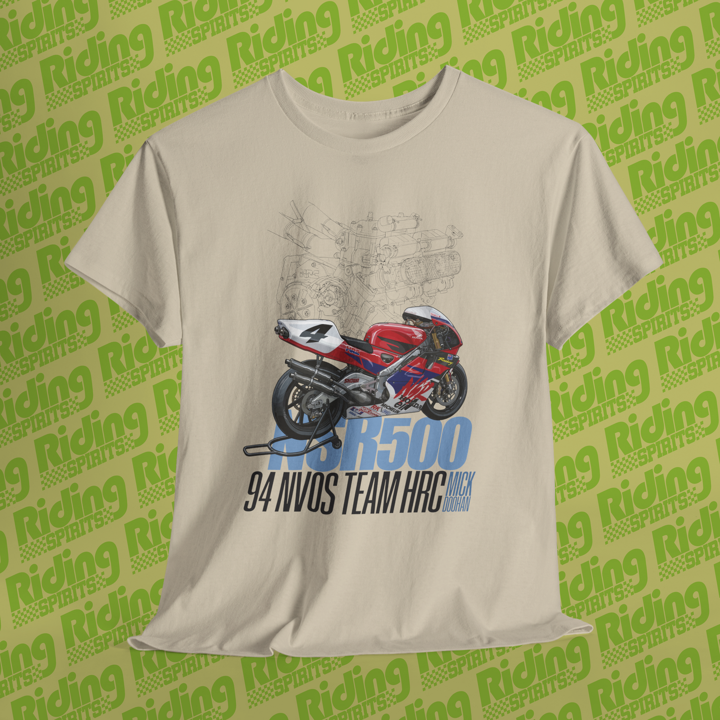 1994 NV0S Nsr500 World Champion Short Sleeve T-shirt