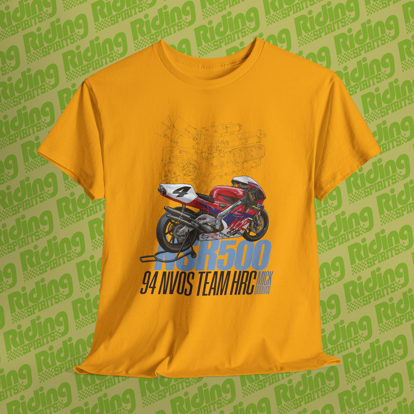 1994 NV0S Nsr500 World Champion Short Sleeve T-shirt